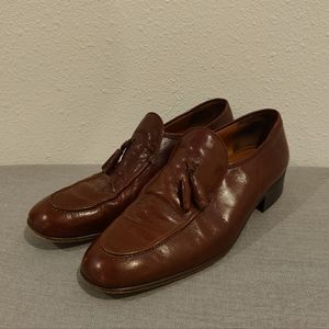 Vtg Bally Tassel Loafers